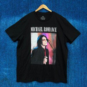 Michael Romance Gerard Way Oversized Pop Punk Band Tee XL